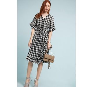 Anthropologie Isabella Sinclair Checkered Dress
